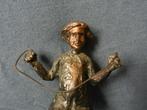 Bronzen sculptuur van meisje met springtouw Corry Ammerlaan?, Antiek en Kunst, Ophalen of Verzenden