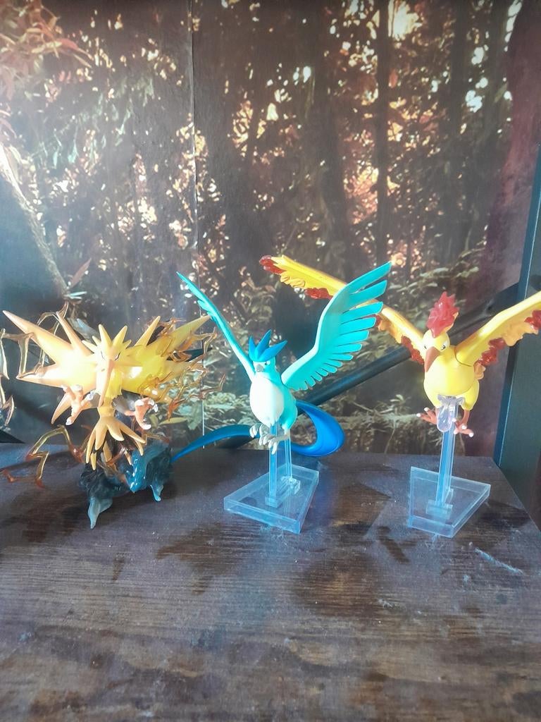Articuno motres zepdos beeldjes pokemon, Ophalen of Verzenden, Zo goed als nieuw