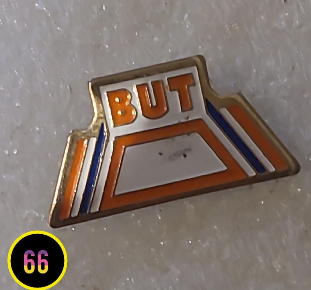 Vintage 'BUT' Pin - Uniek verzamelobject, Verzenden