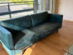 Goossens bank, Blauw, Tweepersoons, Ophalen of Verzenden, Zo goed als nieuw