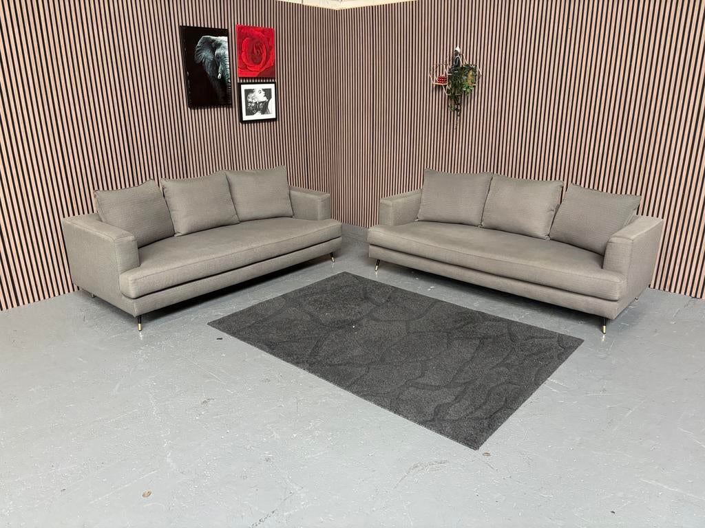 GRATIS LEVERING Westwing Tribeca Banken 227x105 GEREINIGD, Huis en Inrichting, Banken | Bankstellen, 100 tot 125 cm, Ophalen of Verzenden