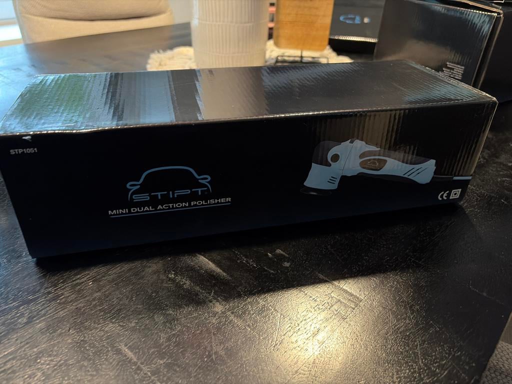 STIPT Mini Dual Action Polisher - Nieuw in doos, Auto diversen, Ophalen of Verzenden, Nieuw