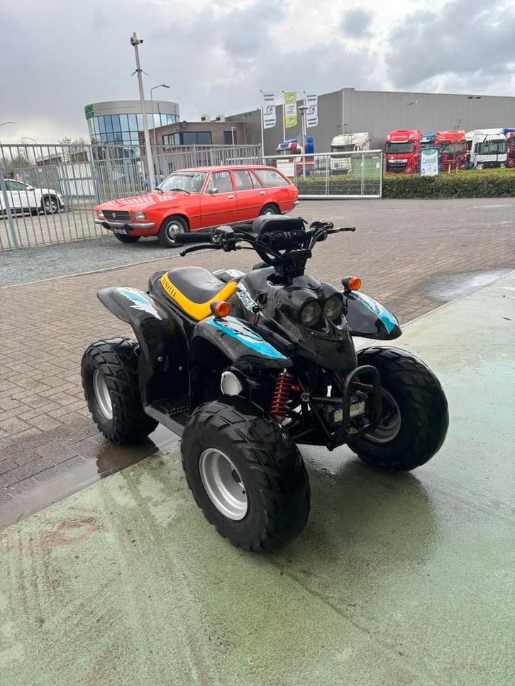 Quad 70cc brommer kenteken Unilli Cx50, Fietsen en Brommers, Brommers | Crossbrommers, Zo goed als nieuw, Overige merken, Ophalen