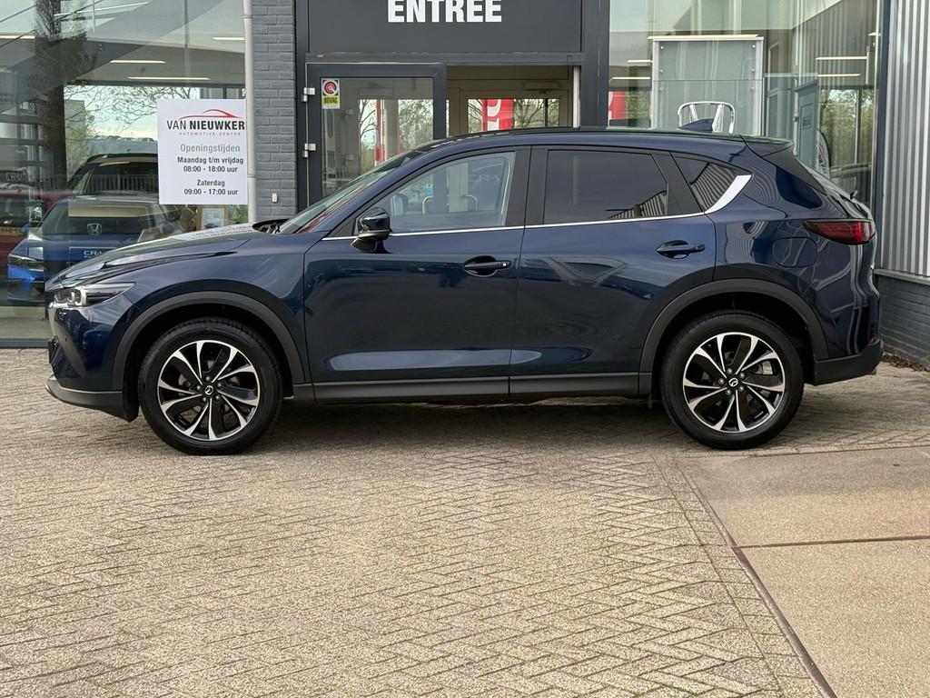 MAZDA Cx-5 2.0 SKYACTIV-G 165pk Automaat TREKHAAK | Advantag, Auto's, Mazda, Stof, Gebruikt, 4 cilinders, Blauw
