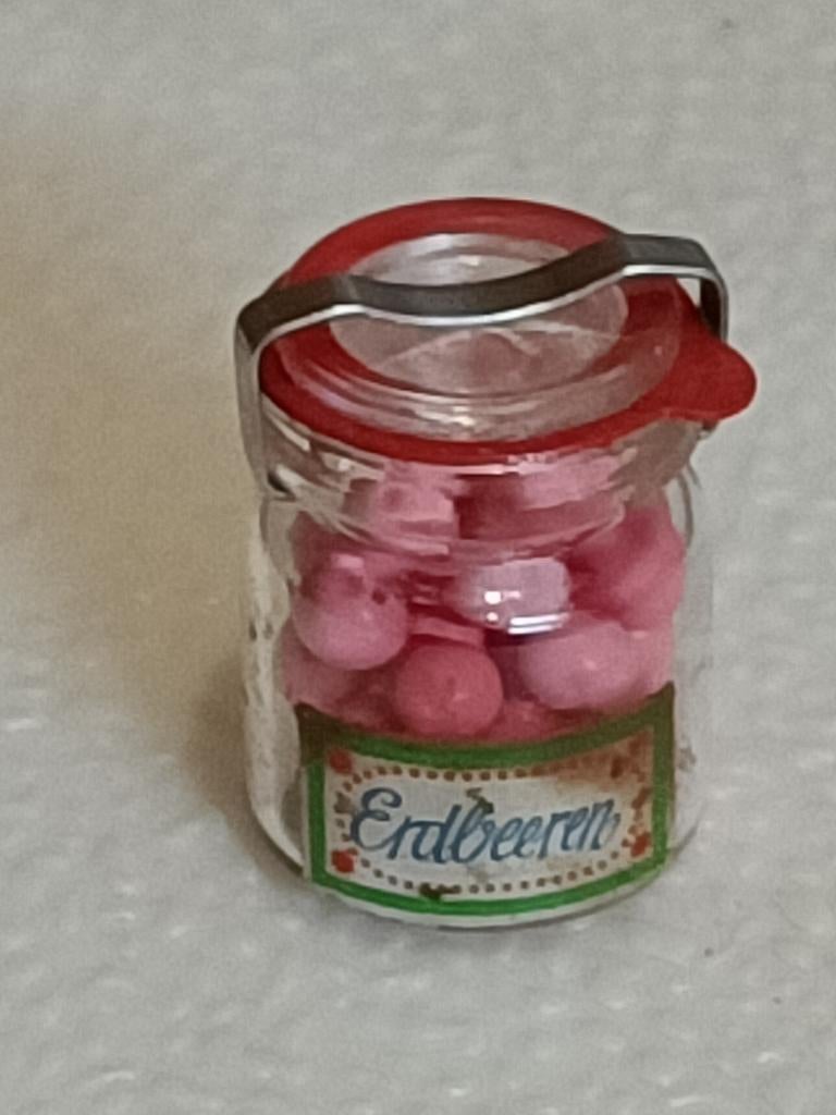 Weck potje Bodo Hennig poppenhuis, Ophalen of Verzenden, Gebruikt, Poppenhuis