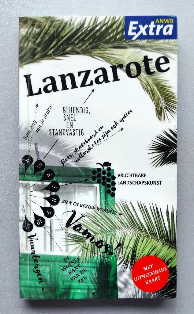 ANWB reisgids - Lanzarote, Europa, Ophalen of Verzenden, Zo goed als nieuw, Reisgids of -boek