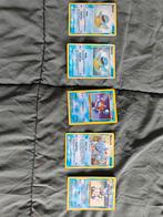 Pokémon Squirtle, Wartortle, Blastoise kaarten set, Ophalen of Verzenden, Gebruikt, Meerdere kaarten