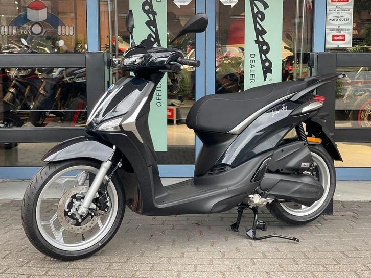 Piaggio Liberty 50 Nero Abisso (Zwart) 4t iget, Fietsen en Brommers, Scooters | Piaggio, Nieuw, Overige modellen, Maximaal 45 km/u