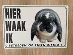 kunststof bordje met hangoorkonijn. tekst: hier waak ik!, Ophalen of Verzenden, Nieuw, Overige typen