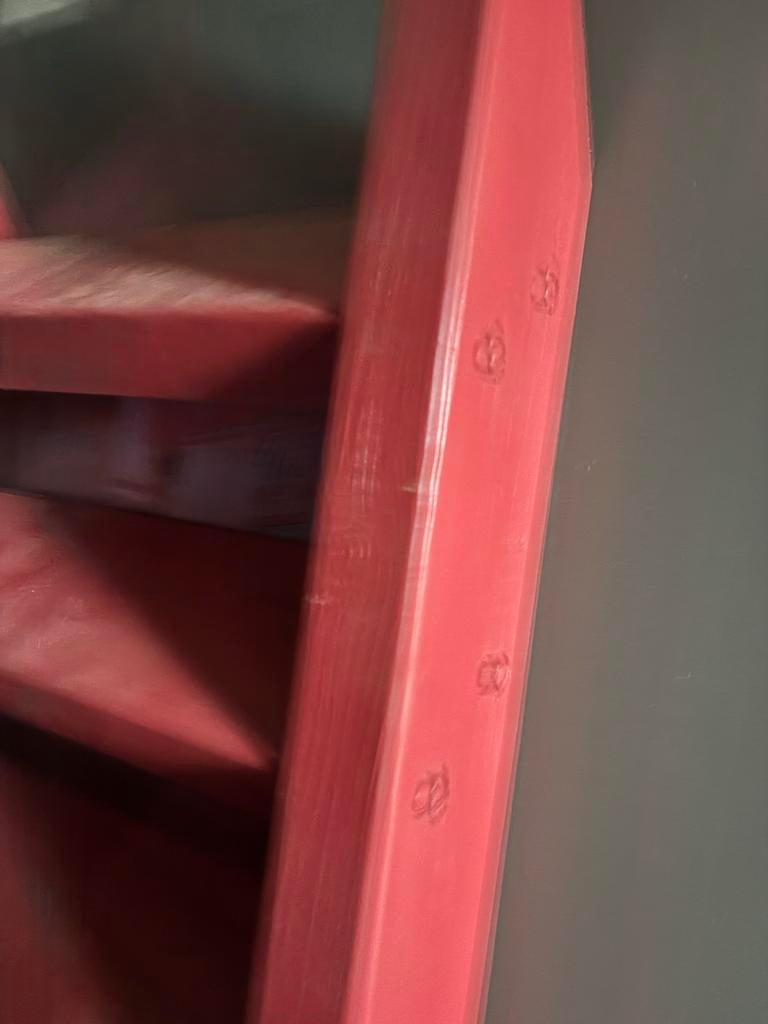 Degelijke vuren houten trap voor kinder speelhuisje, Doe-het-zelf en Verbouw, Ladders en Trappen, Ophalen, Gebruikt, Trap, Minder dan 2 meter