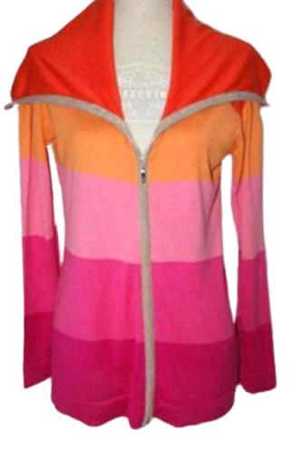 Nieuw Escada Sport zijdemix vest, jack, oranje/roze, Mt. S, Kleding | Dames, Truien en Vesten, Nieuw, Maat 36 (S), Overige kleuren