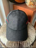 Nieuwe Gucci pet met GG-monogram en Web-streep, Ophalen of Verzenden, Nieuw, One size fits all, Pet