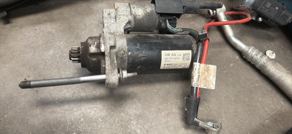 VW Caddy startmotor, Auto-onderdelen, Ophalen, Gebruikt, Volkswagen