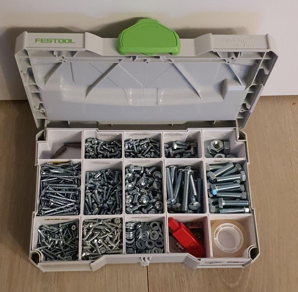 Voor Festool Tanos mini inserts 15 stuks inzet bakjes, Ophalen of Verzenden, Nieuw
