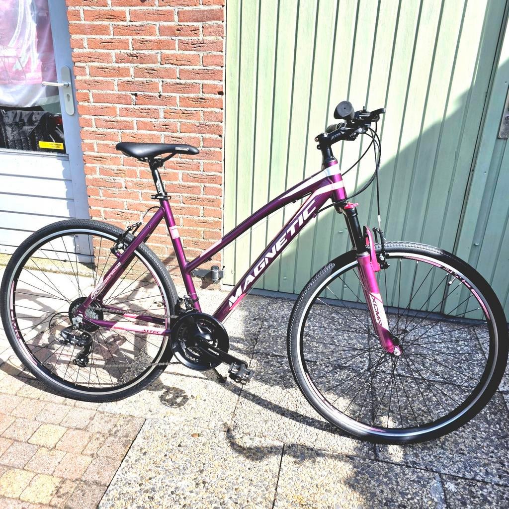 Altec Magnetic Trekking damesfiets |52cm|Shimano|Nieuwstaat!, 28 inch, Zo goed als nieuw, Ophalen, Overige merken