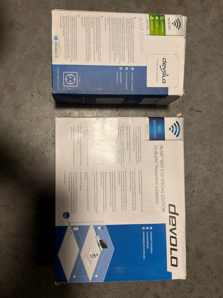 Devolo dLAN 500 WiFi & dLAN WiFi 510 Special Edition, Ophalen of Verzenden, Nieuw, Router