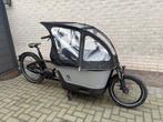 Carqon Cruise E2 elektr. bakfiets 2023, met bon en regenhuif, Ophalen, Zo goed als nieuw, 2 kinderen, Huif