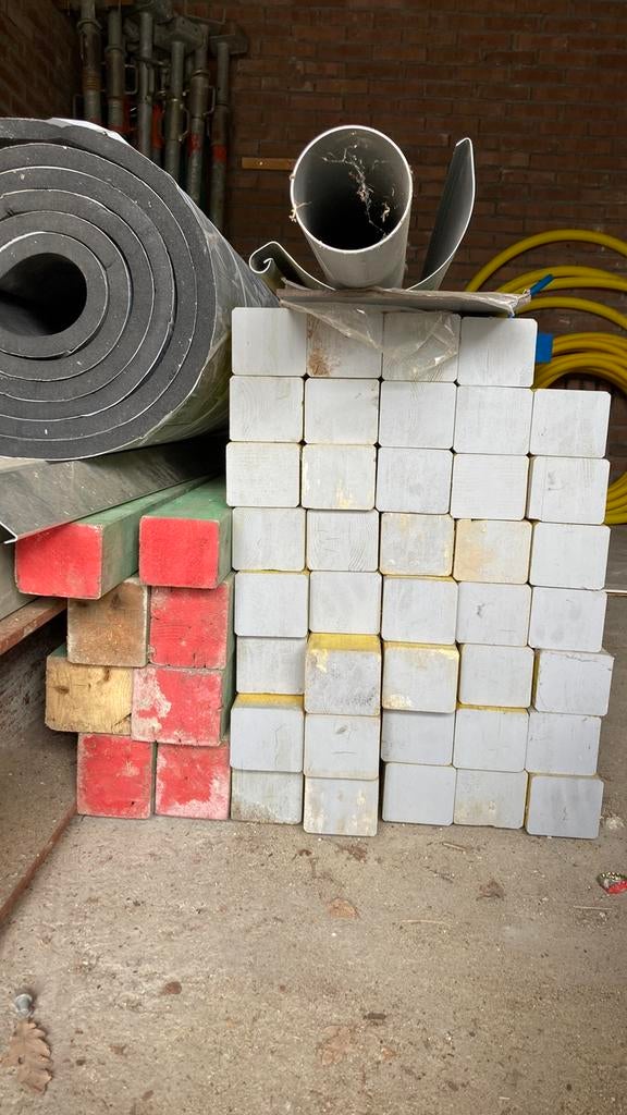 47 stuks Metselprofielen 295 lang Euro 35 per stuk, Doe-het-zelf en Verbouw, Hout en Planken, Ophalen, Nieuw, 50 mm of meer, Balk