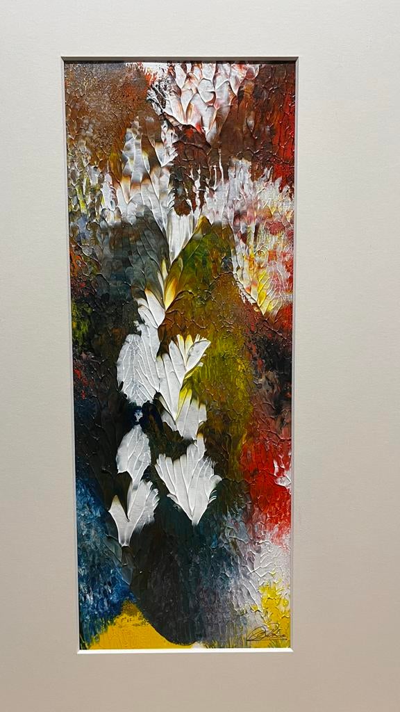 Tweeluik olieverf schilderij, gesigneerd, Ophalen of Verzenden