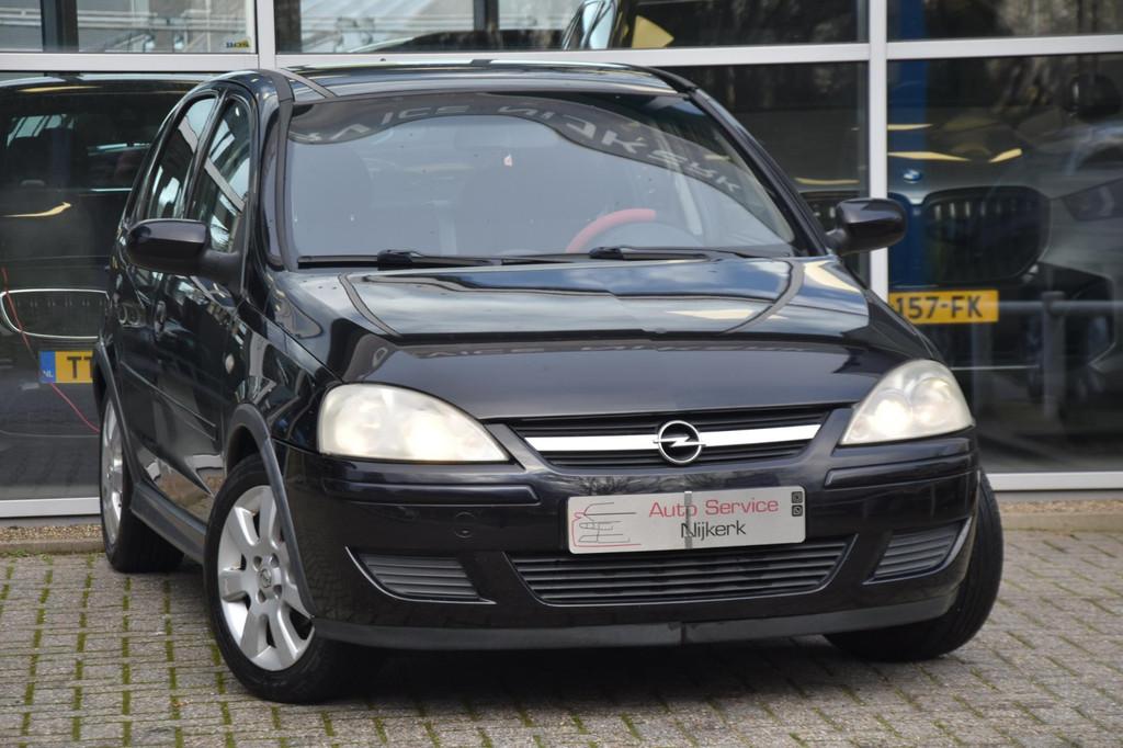 Opel Corsa 1.2-16V Silverline Airco Elek. Ramen Nav. Trekhaa, Auto's, Opel, Voorwielaandrijving, Gebruikt, 4 cilinders, 1229 cc