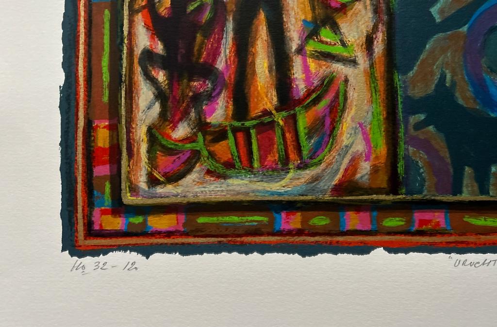 Zeefdruk Eric Toebosch - Vruchtbaarheid, Verzenden