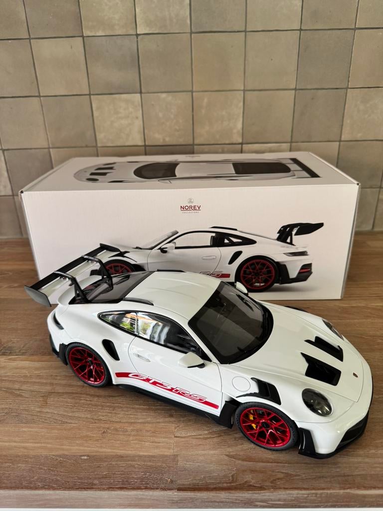 Norev Porsche 911 992 GT3 RS 1:12, Hobby en Vrije tijd, Modelauto's | 1:5 tot 1:12, Ophalen of Verzenden, Nieuw, 1:9 t/m 1:12