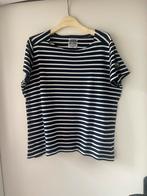 Voile Bleue. Blauw wit gestreept t-shirt. Maat 46, Blauw, Maat 46/48 (XL) of groter, Ophalen of Verzenden, Zo goed als nieuw