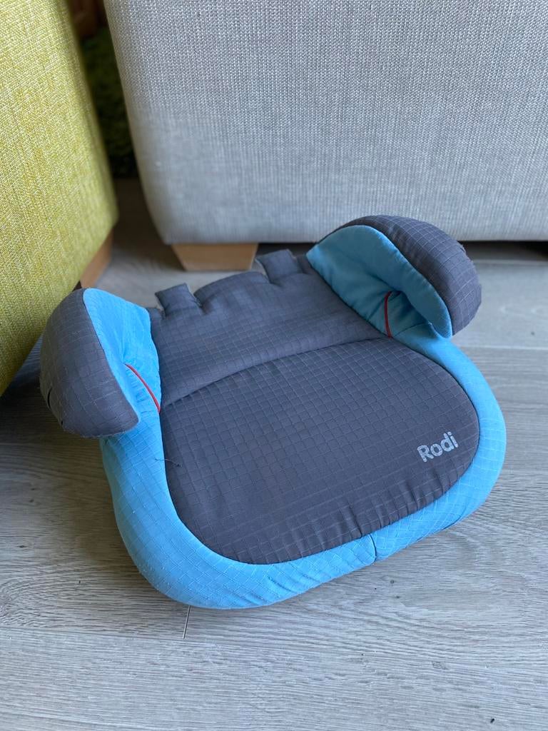 Zitverhoger Rodi blauw/grijs, Ophalen of Verzenden, 15 t/m 36 kg, Overige merken, Autogordel