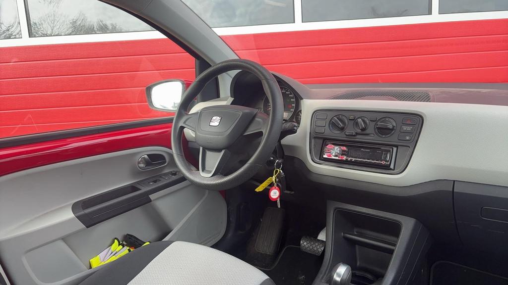 SEAT Mii 1.0 Style 1STE EIG / AUTOMAAT / AIRCO / PDC / CRUIS, Euro 5, Stof, Gebruikt, 4 stoelen