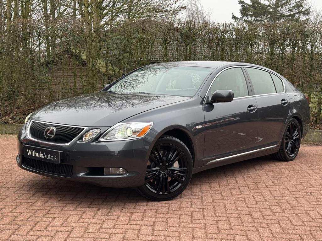 Lexus GS 450h President YOUNGTIMER AdaptiveCruise Trekhaak M, Auto's, Lexus, Achterwielaandrijving, Gebruikt, Leder, Bedrijf
