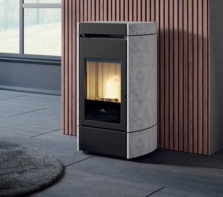 Pelletkachel Edilkamin Lena speksteen AANBIEDING, Meerkleurig, Overige materialen, Overige stijlen, Nieuw