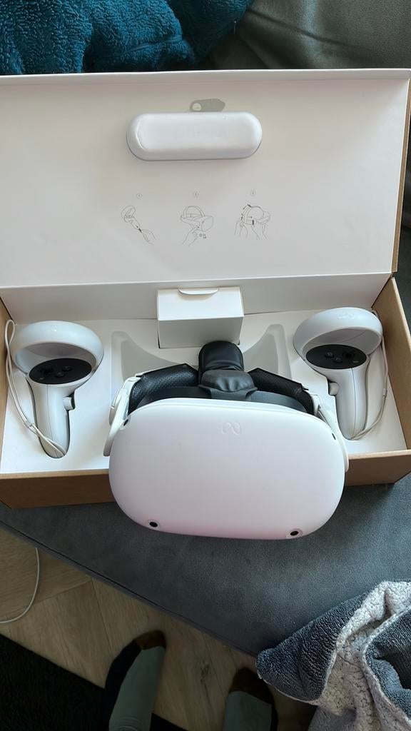 Meta quest 2, Spelcomputers en Games, Virtual Reality, Zo goed als nieuw, Overige platformen, VR-bril, Ophalen