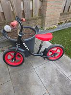 BikeY Loopfiets Zwart/Rood - Perfect voor de kleintjes, Ophalen, Gebruikt, Loopfiets