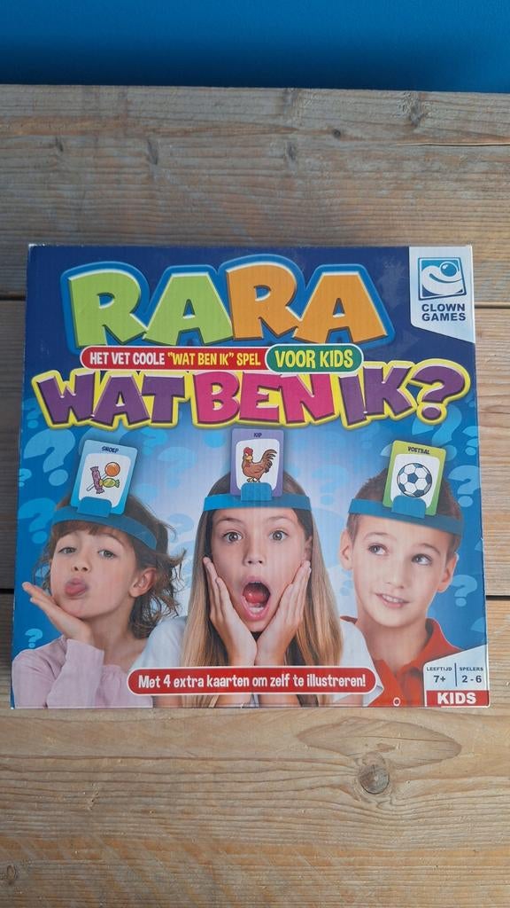 Spel rara wat ben ik, Ophalen, Nieuw