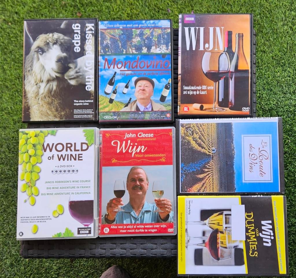 Wijn DVD Collectie: Documentaires, Cursussen & Meer, Gebruikt, Alle leeftijden, Ophalen of Verzenden, Boxset