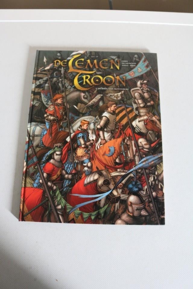 De lemen troon Nr 2 : De brug van Montereau - hc - 1e druk, Boeken, Stripboeken, Eén stripboek, Ophalen of Verzenden, Nieuw