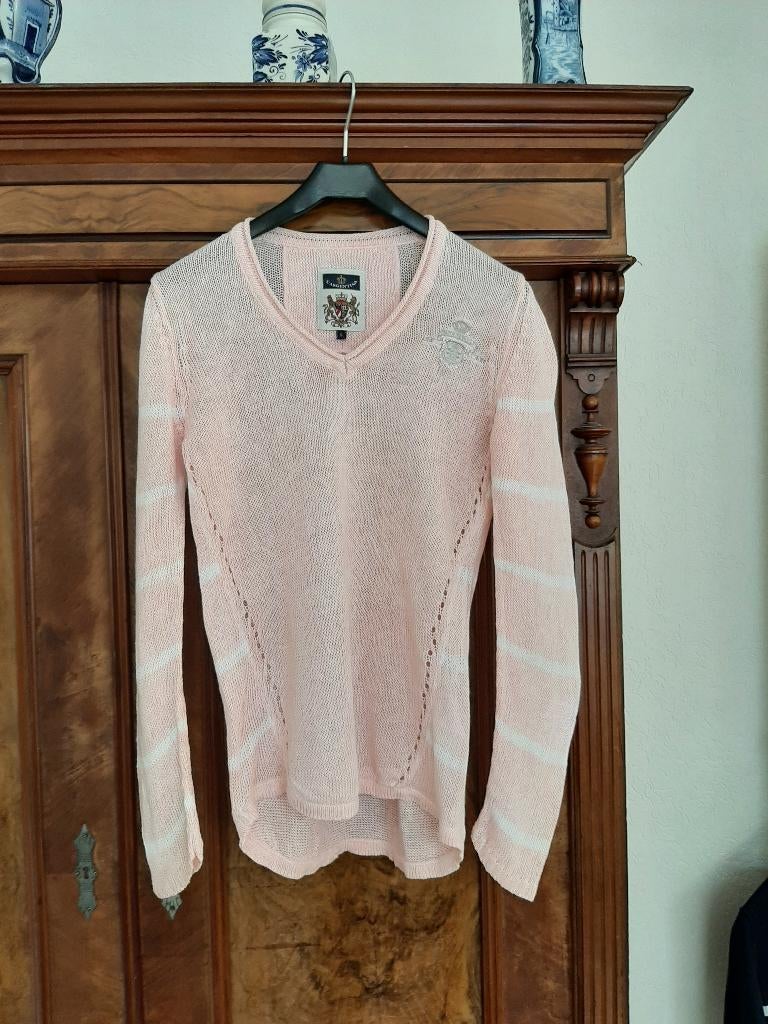 L'Argentina roze trui S, Maat 38/40 (M), Zo goed als nieuw, Roze, L'Argentina
