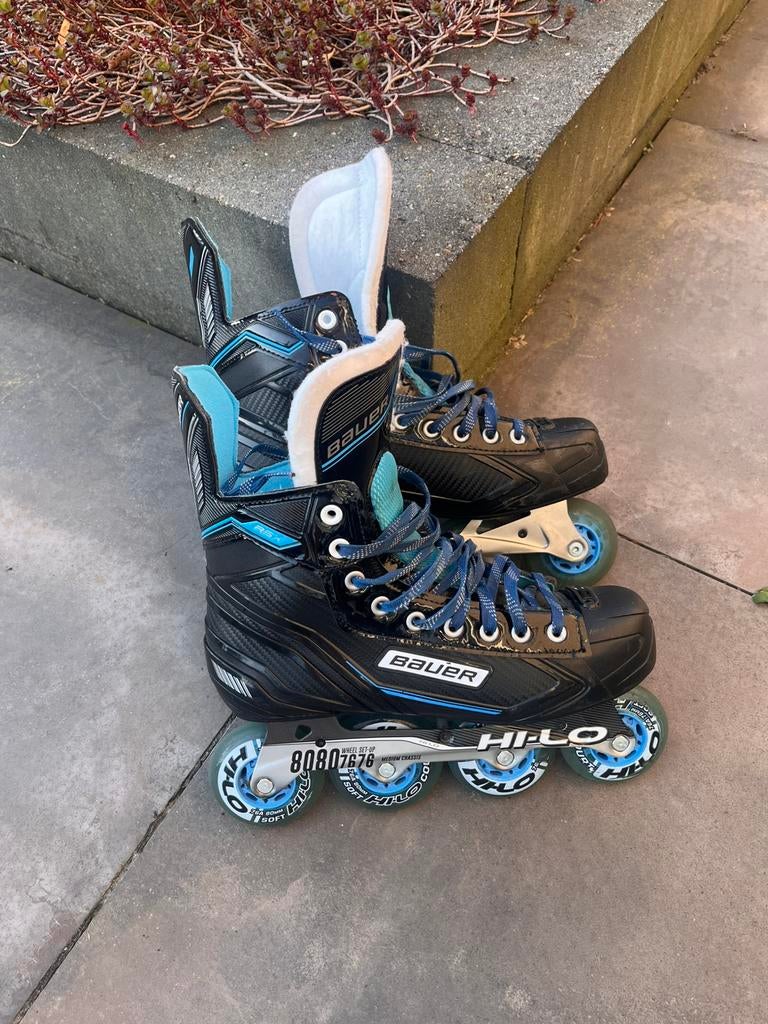 Inline skeelers bauer, Sport en Fitness, Ophalen, Zo goed als nieuw, Bauer