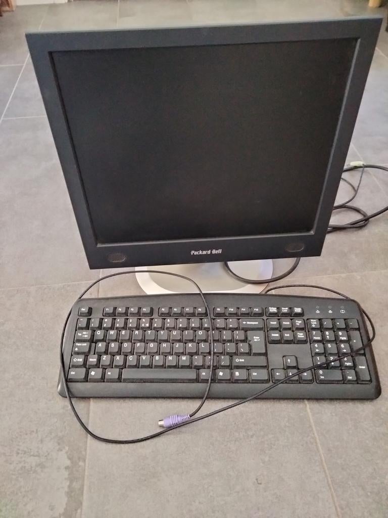 Packard Bell toetsenbord en scherm, Computers en Software, Ophalen of Verzenden