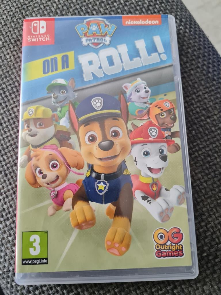 Paw Patrol: On a Roll! Nintendo Switch - Zo goed als nieuw, Spelcomputers en Games, Ophalen