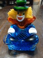 Murano clown asbak, puntgaaf, Antiek en Kunst, Antiek | Glas en Kristal, Ophalen of Verzenden
