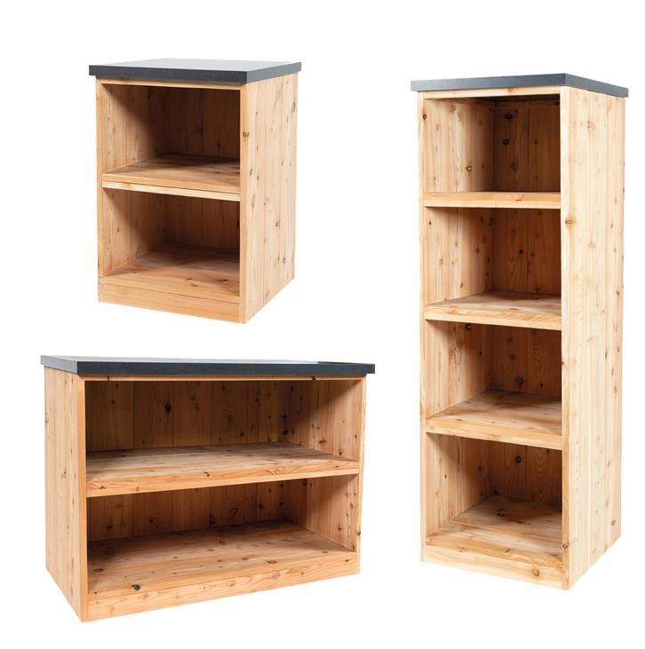 Buitenkeuken | Douglas + kunststof blad | AANBIEDING op=op, Tuin en Terras, Buitenkeukens, Nieuw, Ophalen of Verzenden