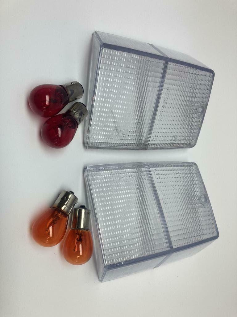 Witte achterlicht kappen classic Mini Cooper, Auto diversen, Autostickers, Ophalen of Verzenden