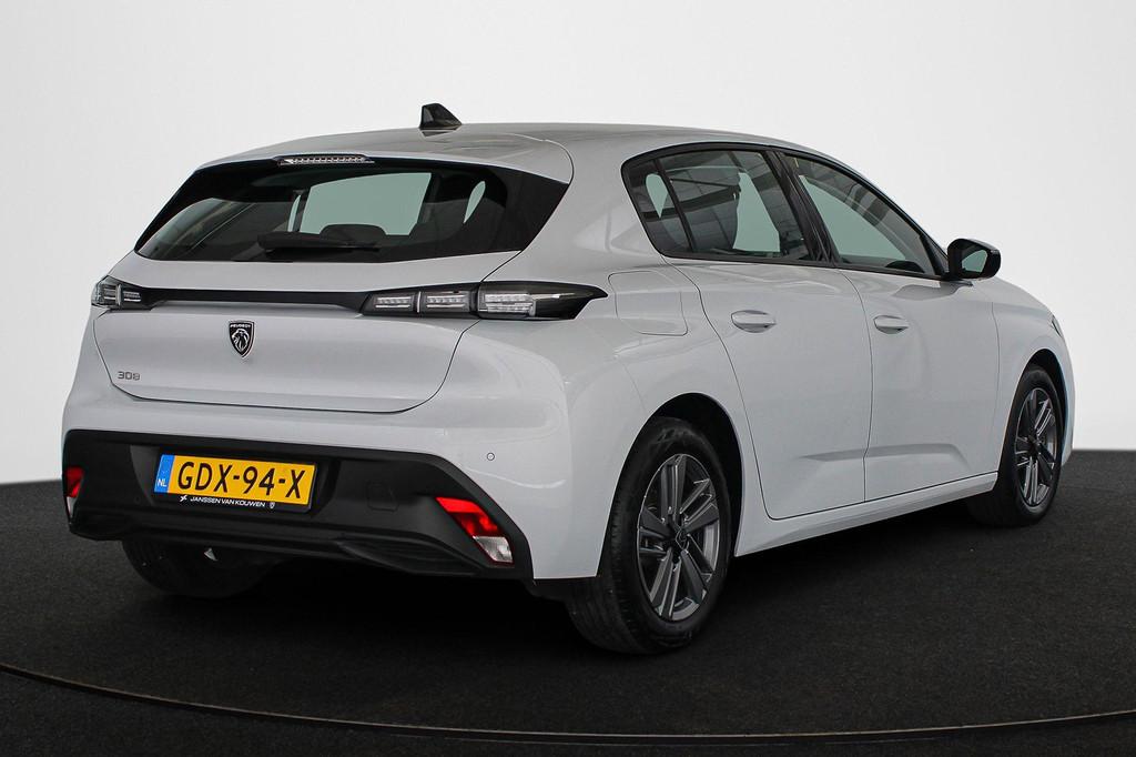 Peugeot 308 1.2 Hybrid 136 e-DCS6 Active Pack Business Head-, Auto's, Peugeot, 145 pk, Stof, Gebruikt, Euro 6