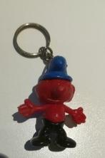 Smurfen. Knorr Smurf sleutelhanger Van Peyo., Verzamelen, Smurfen, Ophalen of Verzenden, Verschillende Smurfen