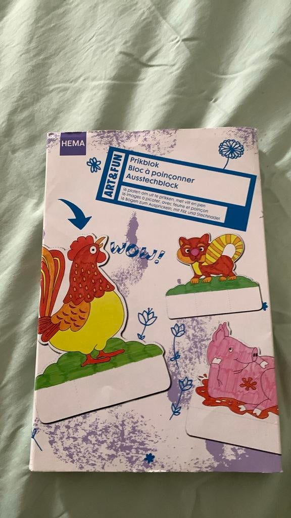Hema Prikblok - Creatief Setje voor Kinderen, Ophalen of Verzenden, Nieuw, Knutselen