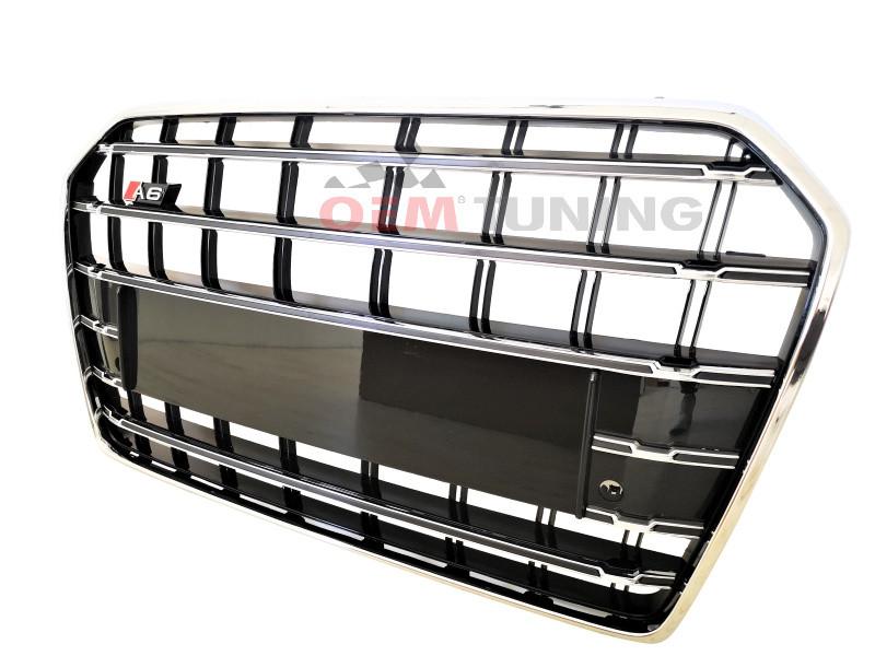 A6 S6 S Line Grille Black Edition | 2014-2018 | clean versie, Auto diversen, Tuning en Styling, Ophalen of Verzenden