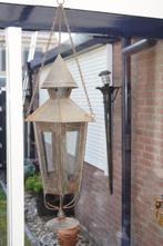 Kaarslamp ( ijzer antiek, Ophalen of Verzenden