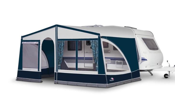 Dorema Locarno Luifel maat 15, Caravans en Kamperen, Tentaccessoires, Zo goed als nieuw, Ophalen