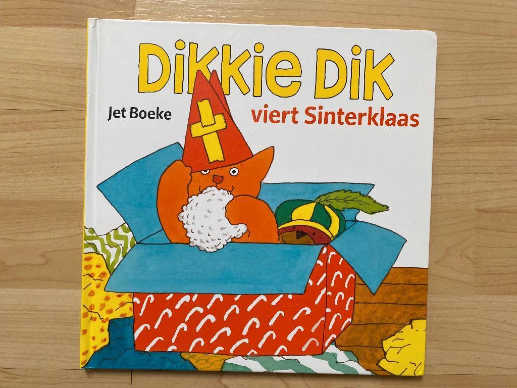 Dikkie Dik viert sinterklaas prentenboek, Ophalen of Verzenden, Gelezen